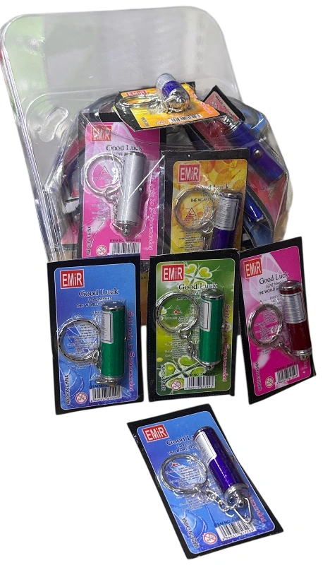 CEP LAZER ANAHTARLIK / 40LI KAVANOZ